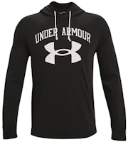 Under Armour Rival Black Printed Training Hoodie 1361559-001 Under Armour Rival Black Printed Training Hoodie 1361559-001