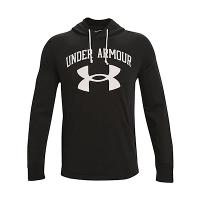 Under Armour Rival Black Printed Training Hoodie 1361559-001