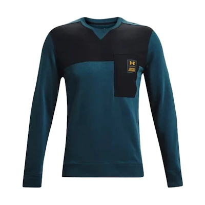 Under Armour Rival Colorblock Pullover Hoodie Blue 1366405-413