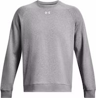Under Armour Rival Fleece Crew Solid Color Sweatshirt 1379755-025