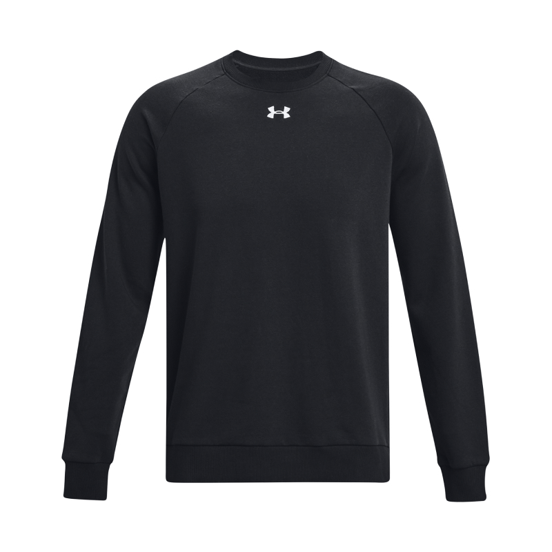 Under Armour Rival Fleece Crew Training Sweatshirt Black 1379755-001