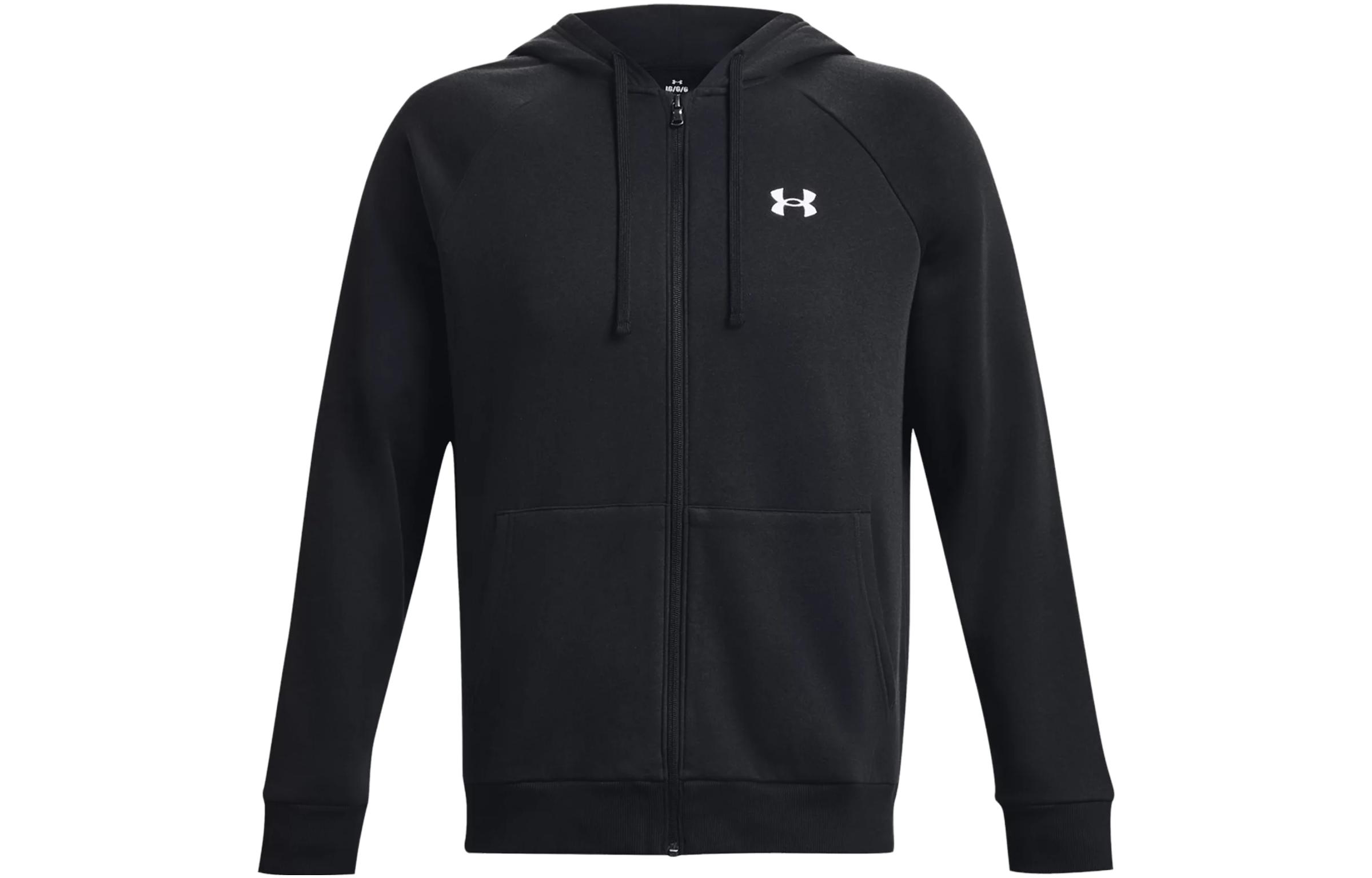 Under Armour Rival Fleece Full-Zip Hoodie Black 1379863-001