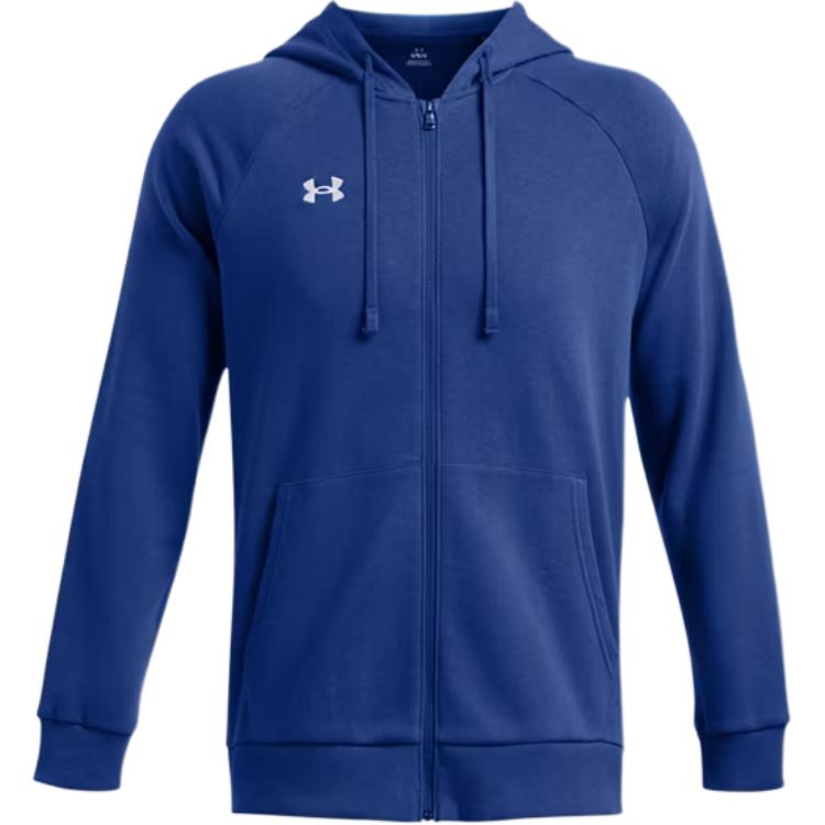 Under Armour Rival Fleece Full-Zip Hoodie Tech Blue 1379767-432