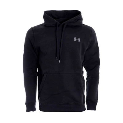Under Armour Rival Fleece Hoodie Black Casual Warm Sweater 1302292-001