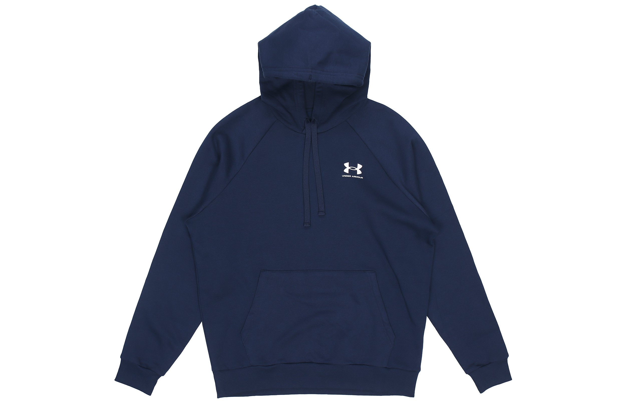 Under Armour Rival Fleece Pullover Hoodie Training Sweatshirt - Blue 1366723-408