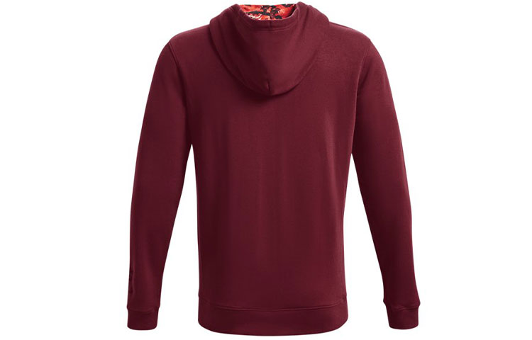 Under Armour Rival Fleece Zip Hoodie Red 1366424-626 圖 3