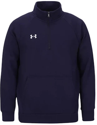 Sudadera Under Armour Rival Logo Azul Marino Media Cremallera de Forro Polar. 1386016-410 Buy Sudadera Under Armour Rival Logo Azul Marino Media Cremallera de Forro Polar. 1386016-410