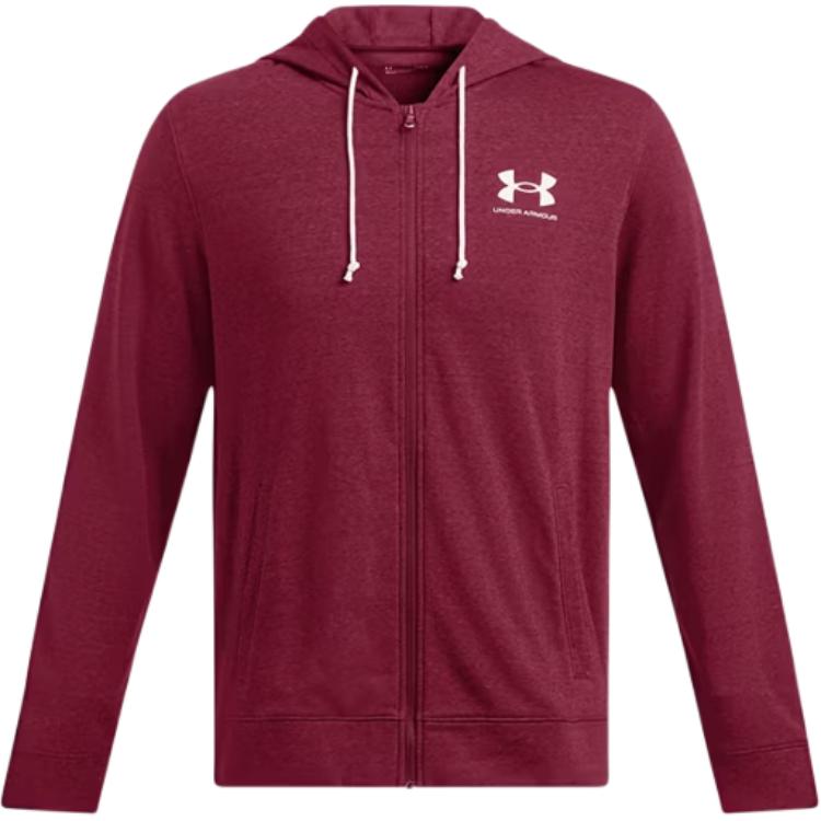 Under Armour Rival Loose Fit Jacket Men’s Deep Red - Soft and Comfortable 1370409-625