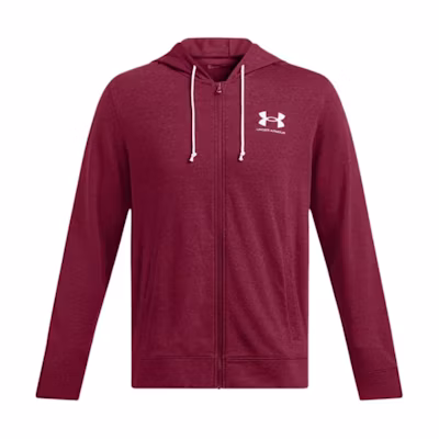 Under Armour Rival Loose Fit Jacket Men’s Deep Red - Soft and Comfortable 1370409-625