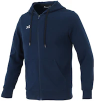 Under Armour Rival Printed Knit Hoodie Jacket Academy Blue 21600305-408