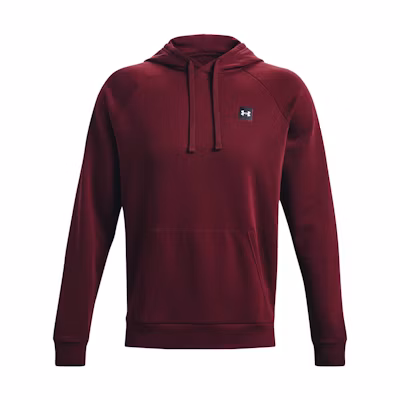 Under Armour Rival Pullover Hoodie Red 1357092-690