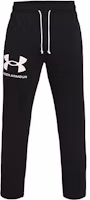 Under Armour Rival Terry Colorblock Logo Breathable Sweatpants Men’s Black 1361644-001 Under Armour Rival Terry Colorblock Logo Breathable Sweatpants Men’s Black 1361644-001