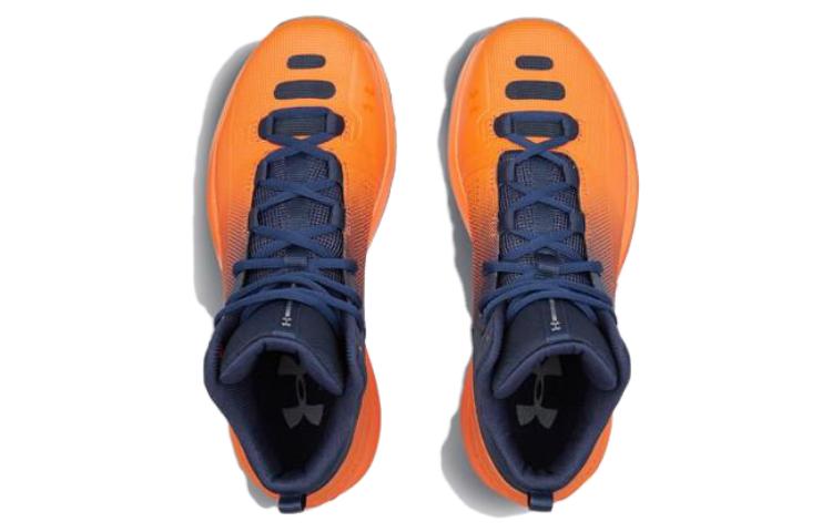 UA Rocket 3 Mid 'Orange Blue' 圖 4