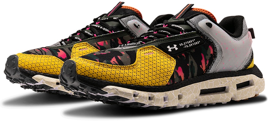 Under Armour Hovr Summit Cllsn Crs Prt 'Black Yellow Gray' 3022969-001 Lookbook Under Armour Hovr Summit Cllsn Crs Prt 'Black Yellow Gray' 3022969-001