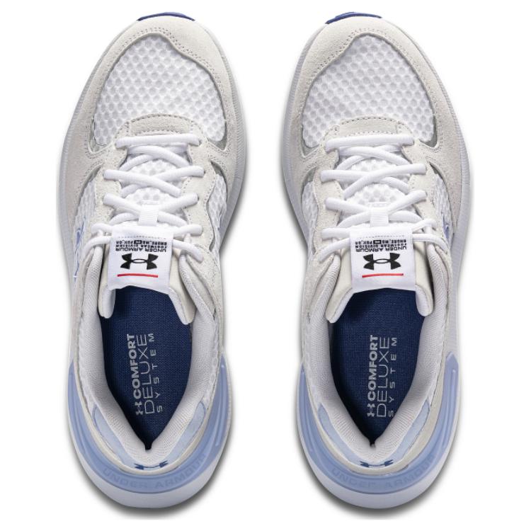 Lookbook Under Armour 耐摩休閒防滑 低筒運動鞋 男女款 白色