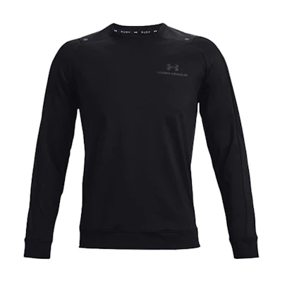 Under Armour RUSH All Purpose Logo Pullover Hoodie Black Training 1366169-001