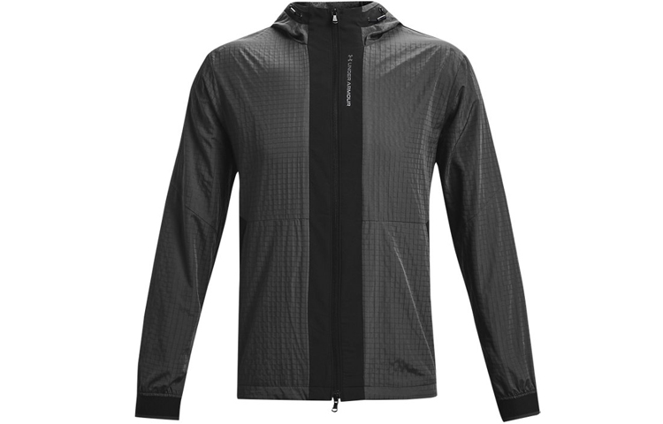 Buy Under Armour RUSH Jaket Zip Latihan Colorblock Hitam 1366186-001