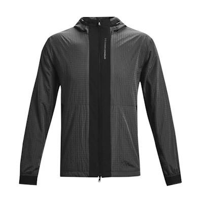 Under Armour RUSH Colorblock Training Zip Jacket Black 1366186-001