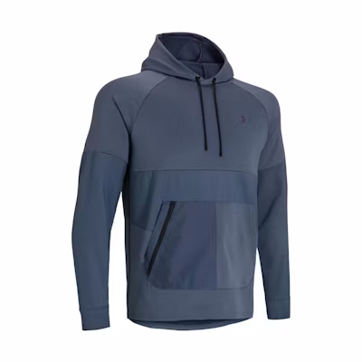 Under Armour RUSH Series Grey Pullover Hoodie 1370450-044