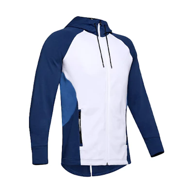Under Armour SC30 Warm Up Hoodie Jacket White Casual Sportswear 1351317-100