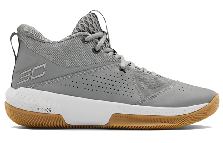 Order Under Armour SC 3ZER0 IV 低帮實戰籃球鞋 男款 灰色