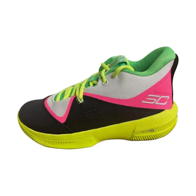 UA SC 3Zero 4 'White High-Vis Yellow'