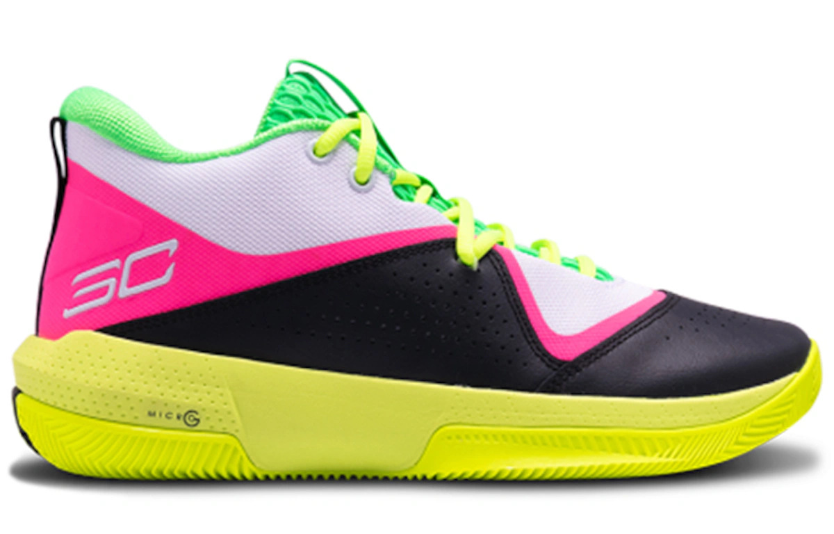 Under Armour SC 3Zero 4 'White High-Vis Yellow'