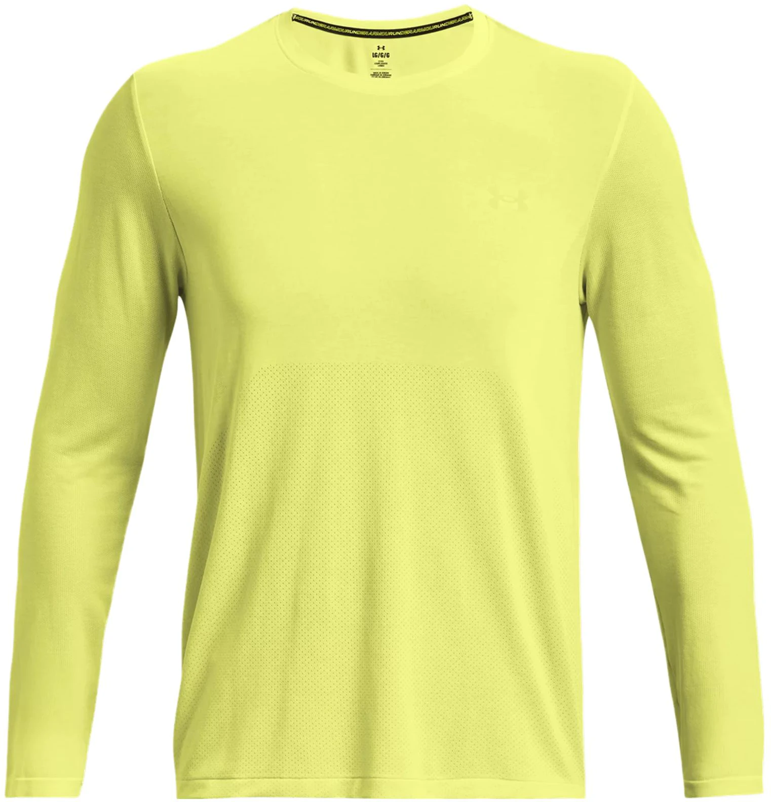 under-armour-seamless-stride-lemon-yellow-long-sleeve-pullover-crewneck-1375693-743