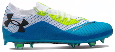 Order 安德瑪 UA Shadow Elite 2 FG 防滑耐磨 足球鞋 男款 藍白色