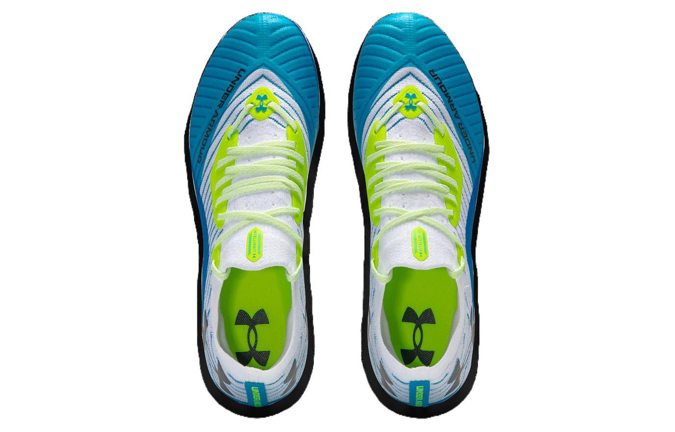 Shop 安德瑪 UA Shadow Elite 2 FG 防滑耐磨 足球鞋 男款 藍白色