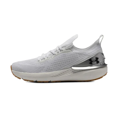 UA Shift Running Shoes 'White Silver'
