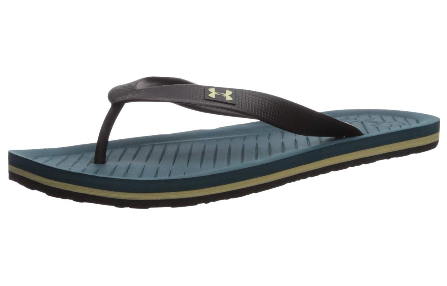 Under Armour Slide 'Black Teal' 1252506-304