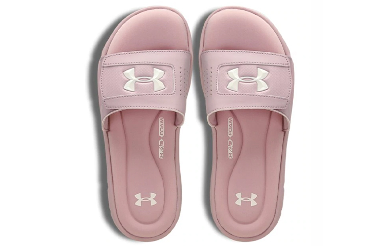 Lookbook Kasut Lari Under Armour Slide Ignite Warna Merah Jambu 3023494-600