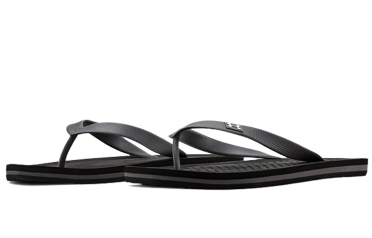 Lookbook 언더아머 쿠션 슬라이드 (블랙) 1252506-004