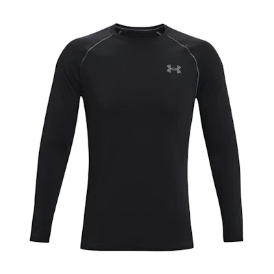 Under Armour Slim Fit Crewneck Long Sleeve Sweatshirt Black 1360451-001
