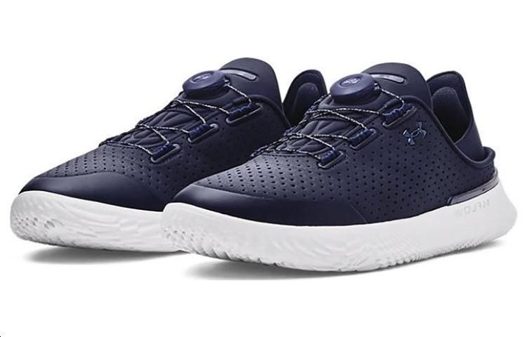 Shop Under Armour SlipSpeed ''Confort Polyvalent Amorti Respirant Baskets Basses Bleu'' 3026197-403