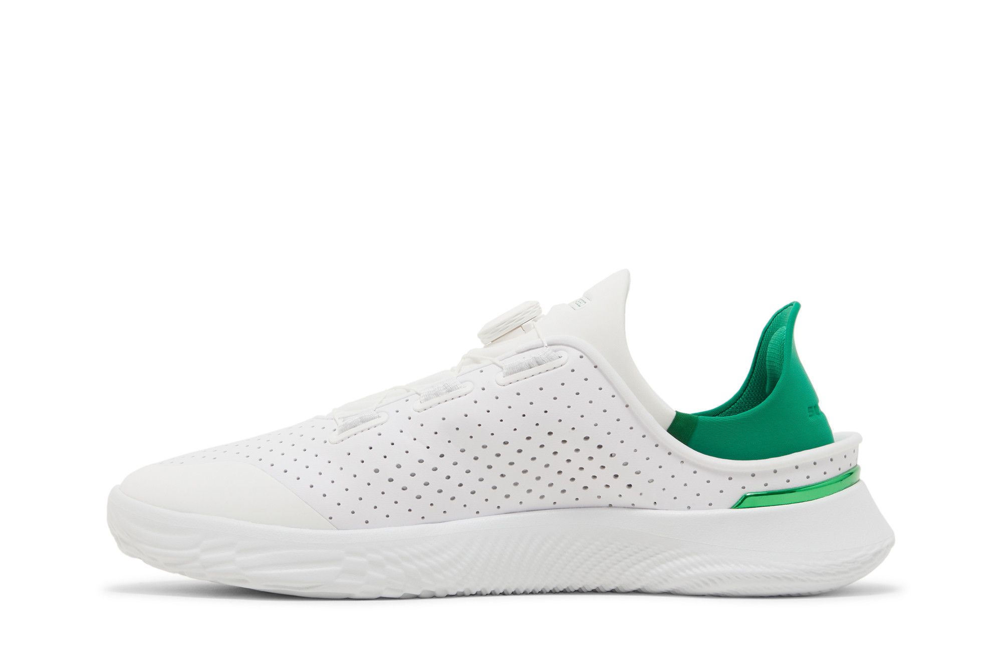 Lookbook Under Armour SlipSpeed ''Weiß Kelly Grün'' 3027049-100