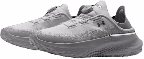 Lookbook Under Armour SlipSpeed 舒適簡約減震透氣 低筒 休閒跑步鞋 男女同款 灰色