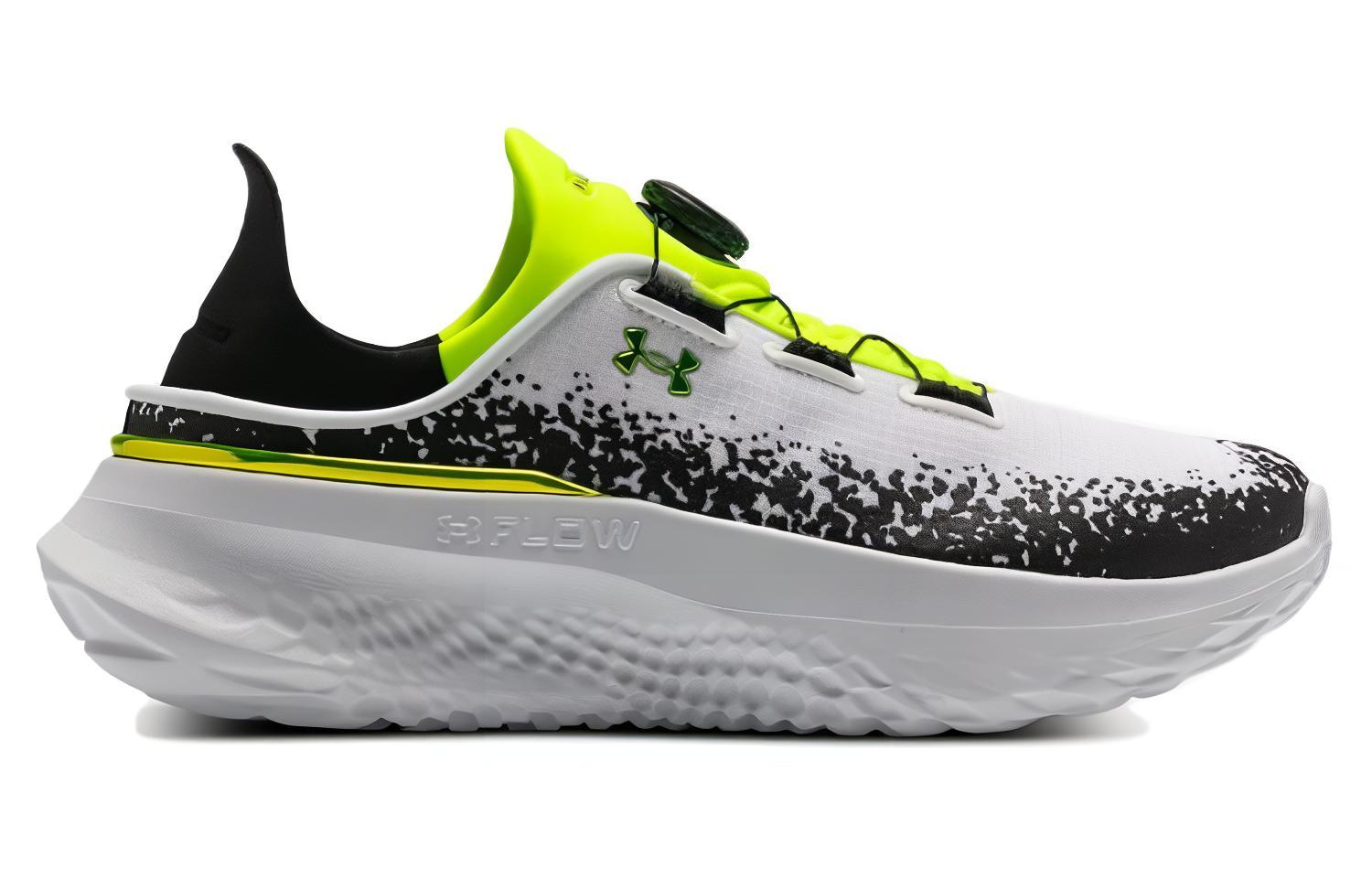 Lookbook Under Armour SlipSpeed Mega 'Putih Kuning Vis Tinggi' 3028539-107