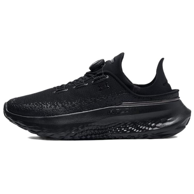 Under Armour SlipSpeed Mega Black Low-Top Casual Running Shoes . 3028539-005