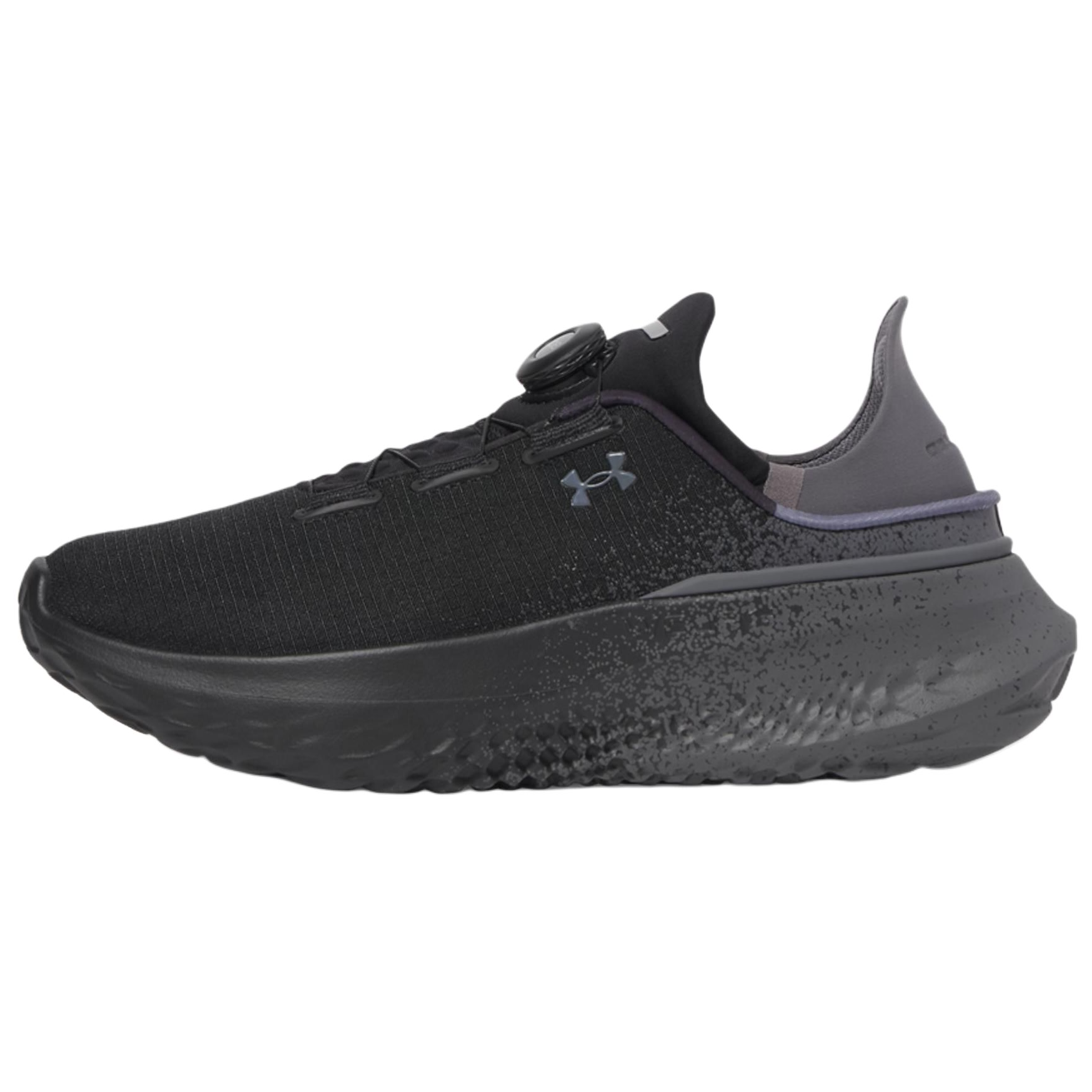 Under Armour SlipSpeed Mega Fade Black Low-Top Running Shoes Comfortable Durable 6003918-001