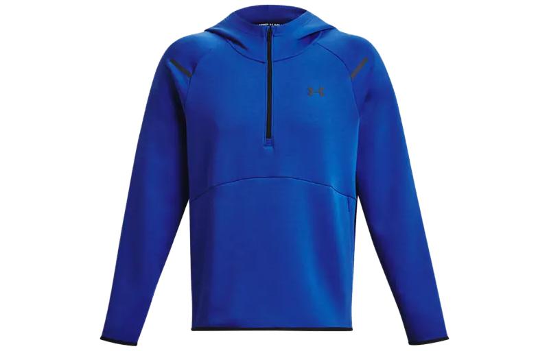 Under Armour Solid Blue Fleece Zip Hoodie 1379811-400