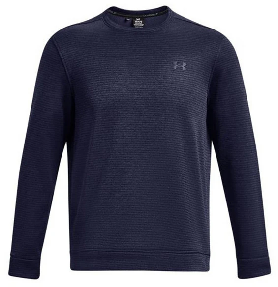 under-armour-solid-blue-golf-knit-crewneck-pullover-sweater-1373675-410