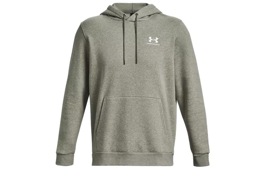 Under Armour Solid Color Fitted Hoodie Long Sleeve Blue-Gray 1373880-505