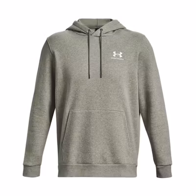 Under Armour Solid Color Fitted Hoodie Long Sleeve Blue-Gray 1373880-505