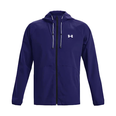 Under Armour Solid Color Lace-Up Hoodie Jacket Blue 1377171-468