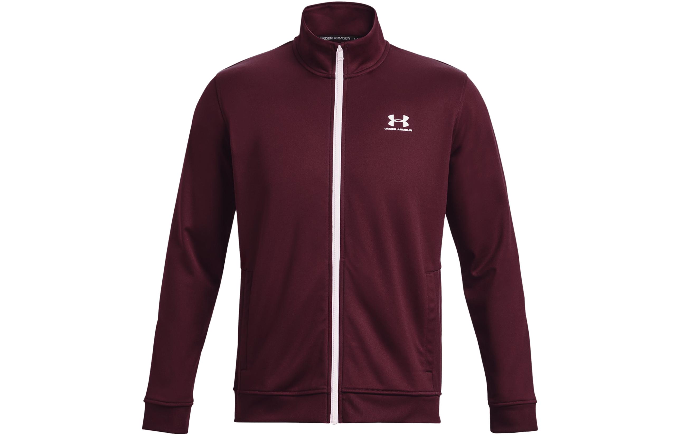 Under Armour Solid Color Long Sleeve Zip-Up Quick-Dry Jacket 1329293-600