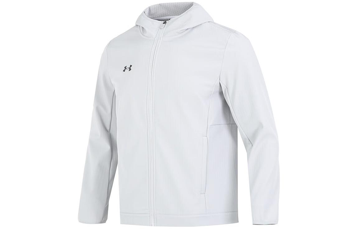 Under Armour Solid Letter Print Zip-Up Hoodie Jacket 22600401-009