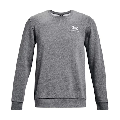 Under Armour Solid Logo Print Pullover Hoodie Medium Peach Gray 1374250-012