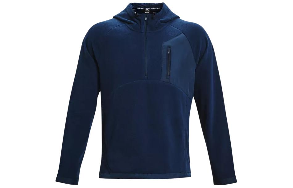 Under Armour Solid Navy Pullover Fleece Hoodie 1378981-408